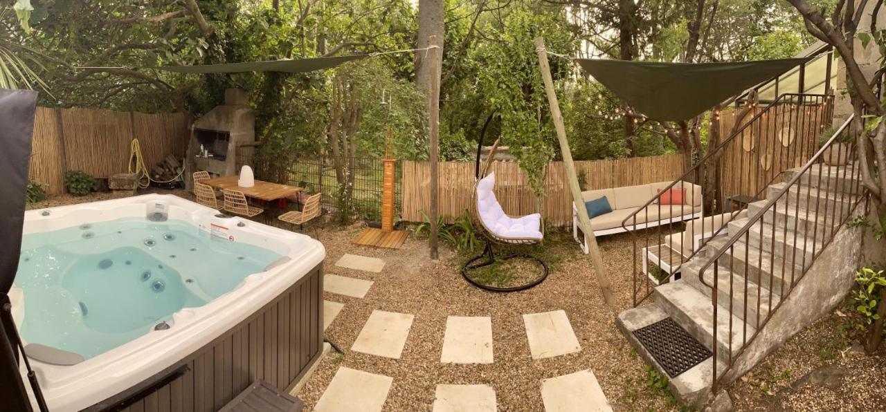 Maison Dans Les Arbres, Spa, Tennis, Parking 尼姆 外观 照片